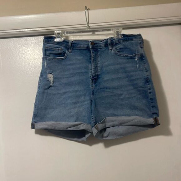 A.n.a high rise jean shorts size 18 - Picture 1 of 7